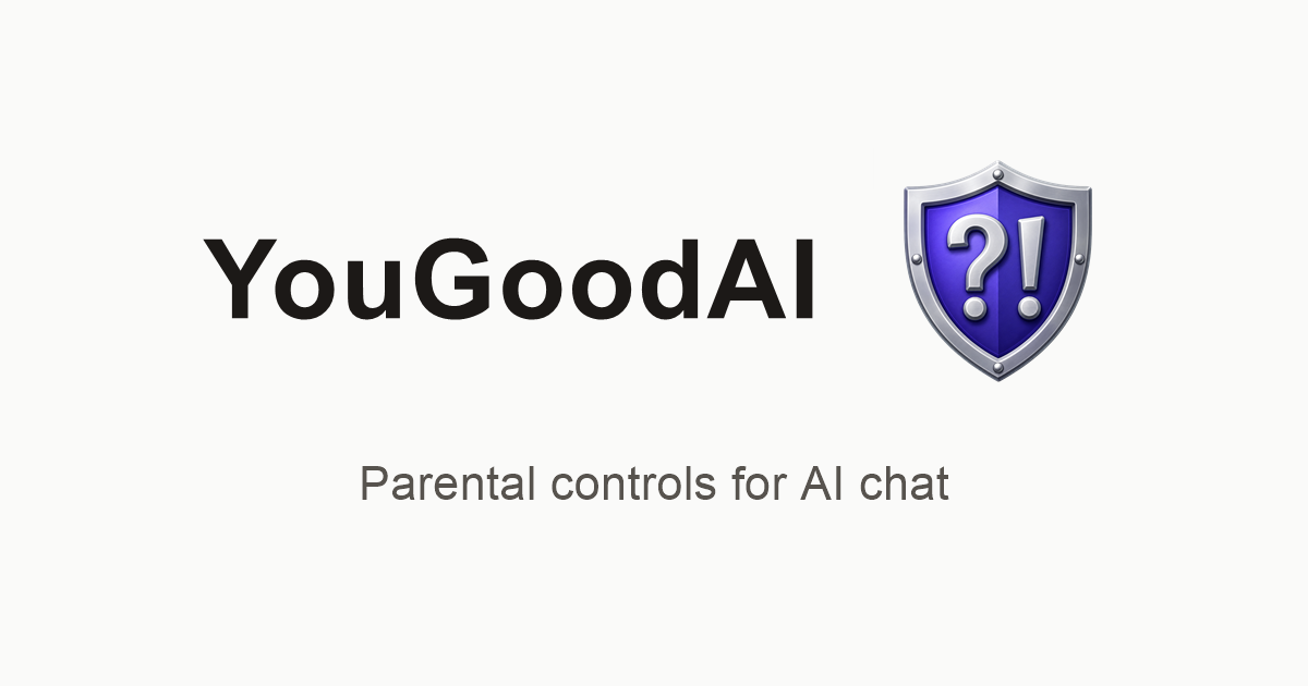 I built a tool for parents/guardians to monitor and regulate their kids' use of AI without spying on logo